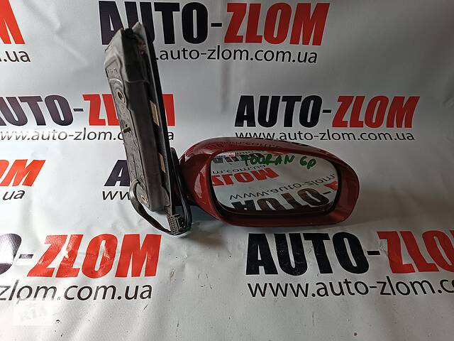 дзеркало бокове праве для Volkswagen Touran 2003-2009 6pin