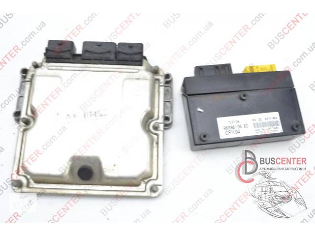 Электронный блок управления (ЭБУ) комплект Fiat Scudo 220 (1995-2004) 9639819680 BOSCH 0281011343