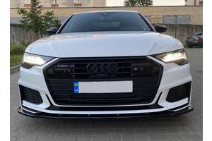 Елерон Audi A6 C8 S-line/S6 C8 губа обважування (V2)