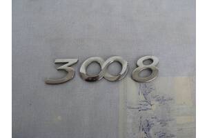 Эмблема 3008 оригинал для Peugeot 3008.