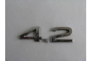 Эмблема 4.2 оригинал для Audi A8