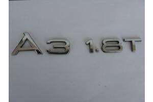 Эмблема A3 1.8T оригинал для Audi A3