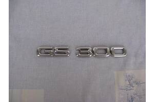 Эмблема GS 300 оригинал для Lexus GS