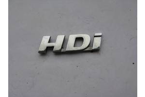 Емблема HDI для Peugeot