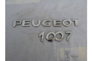 Эмблема PEUGEOT 1007 оригинал для Peugeot 1007