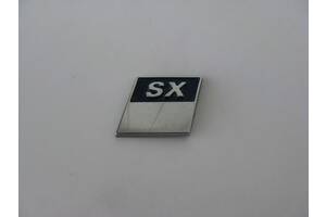 Емблема SX оригінал 33х33мм для Fiat