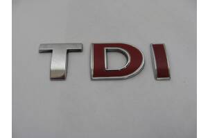 Эмблема TDI оригинал 25мм для Volkswagen.