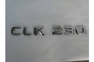 Емблема задня 25мм для Mercedes CLK 230