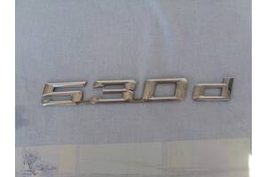 Эмблема задняя оригинал 28мм для BMW E39 пятьсот тридцатого