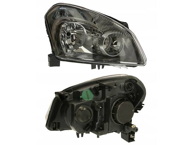 Фара Передняя Nissan Qashqai /Qashqai+2 2006-2010 H7/H7, Авто Регулировка Правая