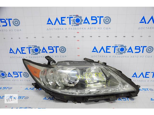 Фара передняя правая голая Lexus ES300h ES350 13-15 дорест галоген + LED DRL