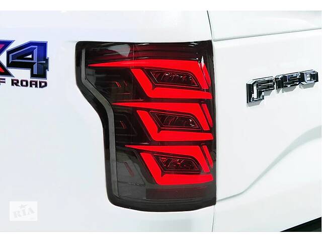 Ліхтарі Ford F150 (15-20) Led оптика (жовтий поворот)