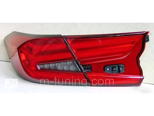 Фонари Honda Accord 10 (2018+) тюнинг led оптика (красные) V2 - Фото 4