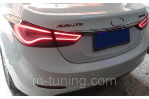 Фонари Hyundai Elantra MD тюнинг Led оптика