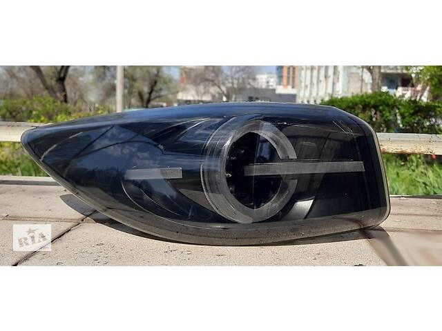 Фонари Mazda 3 BM седан (13-18) тюнинг LED оптика (черные) V2 - Фото 6