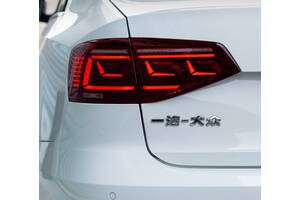 Ліхтарі VW Jetta 6 (15-18) тюнінг led оптика стиль 2020 (чорні)