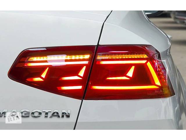 Фонари VW Passat B8 (15-19) тюнинг Led оптика (стиль 2020) - Фото 2