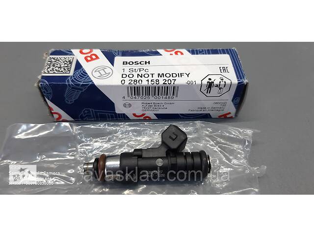 Форсунка бензиновая BOSCH 0280158207