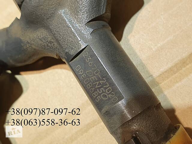 Форсунка Denso 23670-27020 TOYOTA Corolla 2.0 D-4D 09E08685 - Фото 6