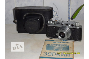 Фотоаппарат 'Зоркий' 1953 года.