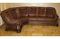 Новый кожаный угловой диван 3.1х2.6 м Maestro. Кожаная мебель с Европы, гарнитур, уголок!
