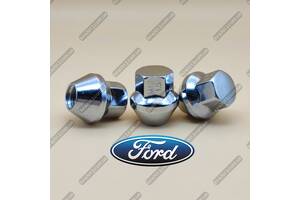 Гайка колісна для Ford Focus 2005-2013 М12х1, 5 хром, цільнолита, ключ 19мм.
