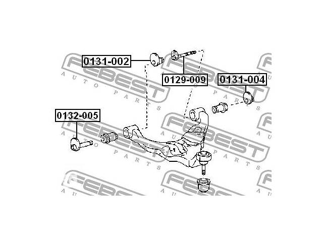 Гайка с эксцентриком TOYOTA 4 RUNNER (_N18_) / TOYOTA FJ CRUISER (GSJ1_) 1983-2018 г.