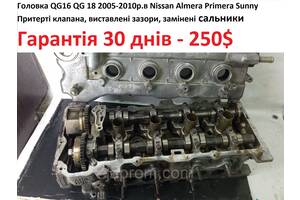 Головка Nissan Almera N16 Classic Tino Primera P12 QG16 GQ18 03-10г.в. ГАРАНТИЯ 30 Дней
