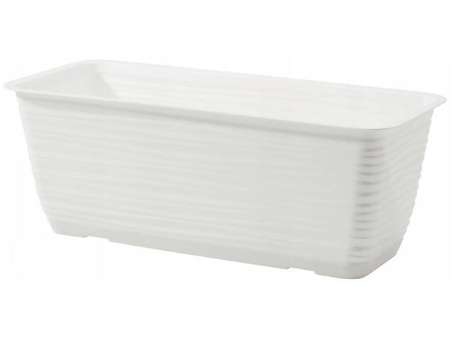 Горшок балконный Sahara-80 12,36 л белый Form-Plastic