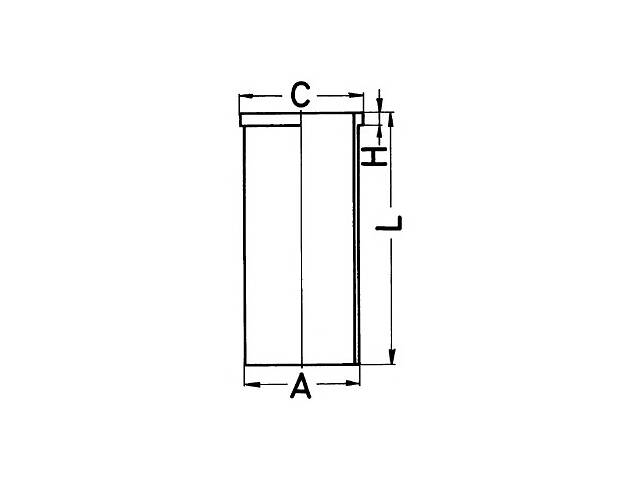 Гильза цилиндра для моделей:DAF (F,F,F,F,F,F,65,F,F,F,65)