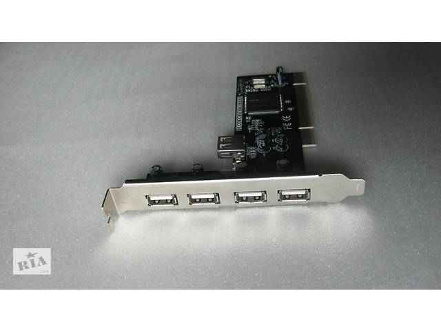 Контролер внутрішній NEC D720101GJ (USB 2.0 PCI, порти 4+1)