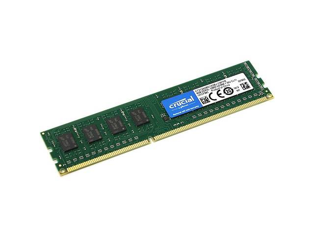 Оперативная память DDR3 4Gb Crucial Technology PC3-12800 (800 МГц)