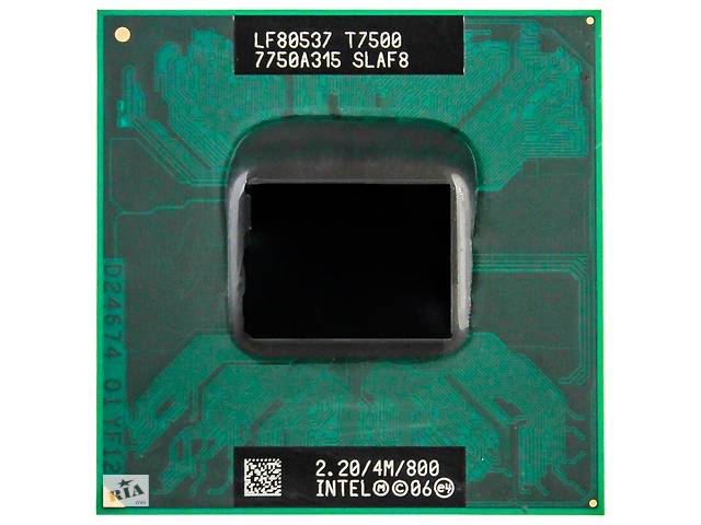 Процессор Intel Core 2 Duo T7500 (2.20 GHz) + термопаста