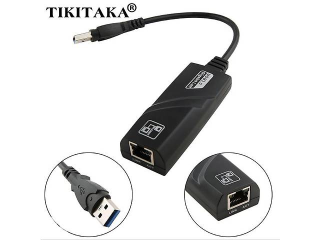 USB 3.0 Gigabit Ethernet RJ45