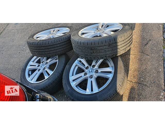 HONDA CR-Z алюмінієві диски повні колеса Continental літня резина 195/ ...