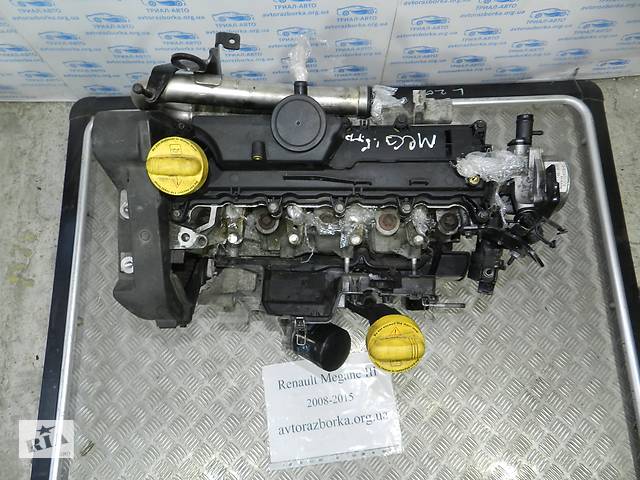 Б/у двигун 1.5 dCi K9K832 Siemens/ Continental для Nissan/ Renault