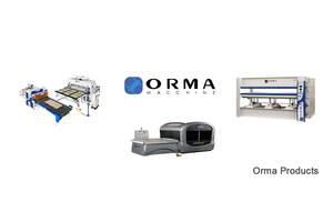 Пресс для изготовления гнуто-клееных деталей Orma PFS 80 HF