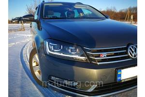 Фары Volkswagen Passat B7 стиль B8 Led тюнинг оптика ксенон