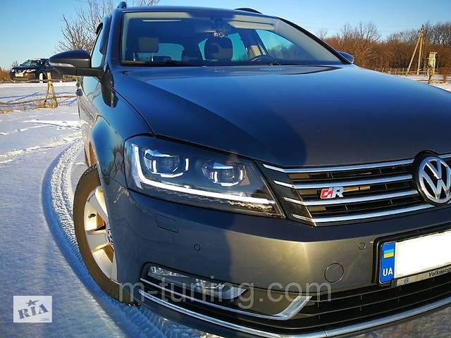 Фары Volkswagen Passat B7 стиль B8 Led тюнинг оптика ксенон