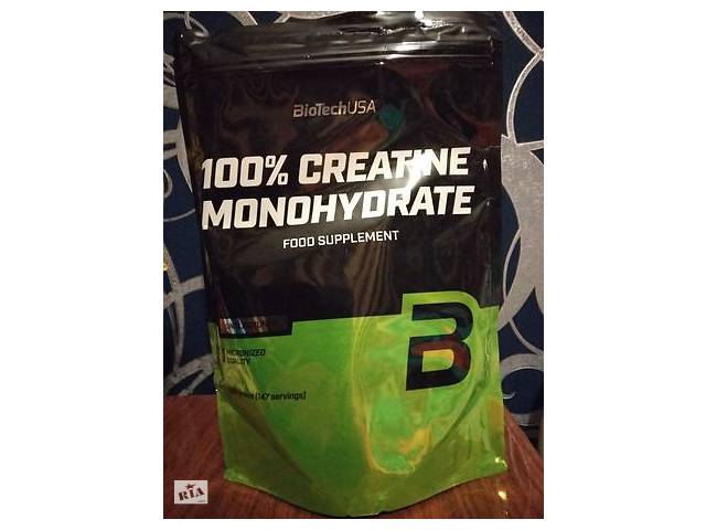 Креатин моногидрат BioTech Creatine Monohydrate 100% (500г)