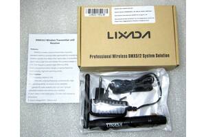 Lixada Беспроводной DMX 512 для led par, контроллер. передатчик, приемник 2.4G управление светом moving wash spot лезер