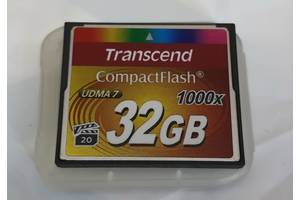 Карта памяти Transcend Compact Flash 32gb 1000x