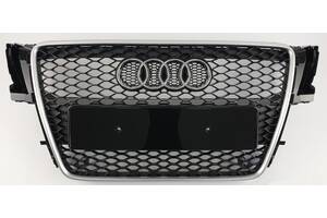 Решітка радіатора тюнінг Audi A5 дорестайл стиль RS5 (хром рамка) Ауді А5