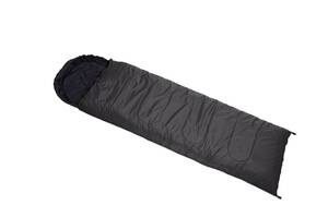 Спальный мешок увеличенный Synevyr Duspo 300 XL 86 Одеяло Черный Правый