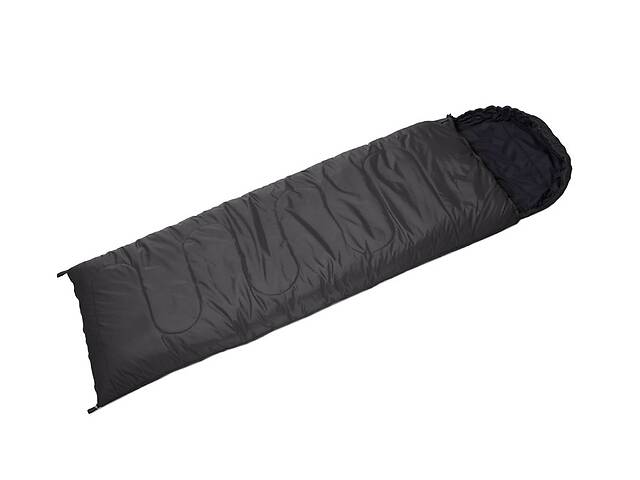 Спальный мешок Synevyr Duspo 160 Одеяло Черный Правый (R)