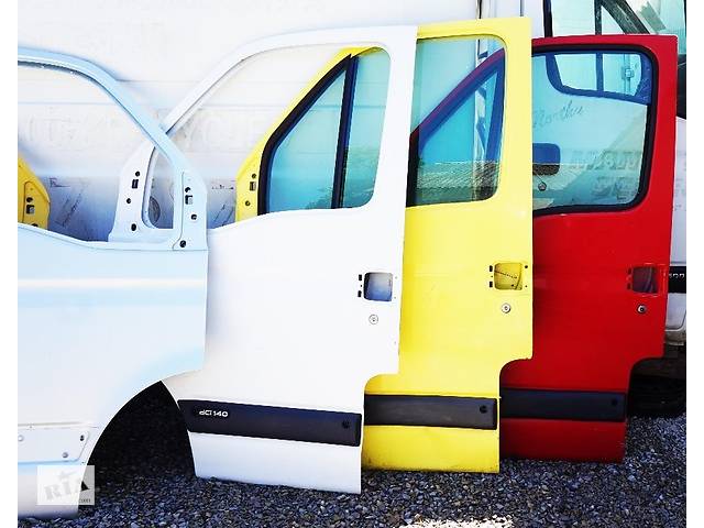 Дверь дверца передняя правая левая Renault Master II 1998-2010 Opel Movano Nissan Interstar Рено Мастер Опель Мовано - Фото 6