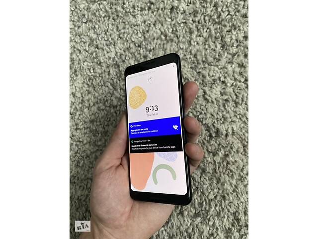 Google pixel 3 black _ neverlock_телефон_андроїд