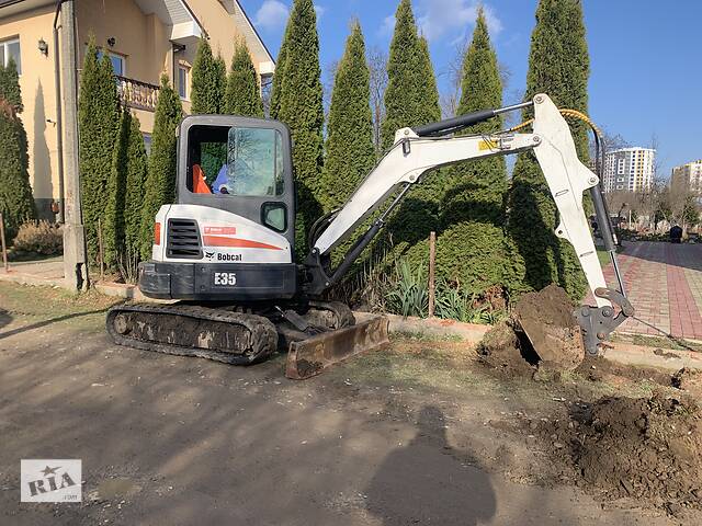 Послуги оренда мініекскаватора Bobcat 3,5 тон