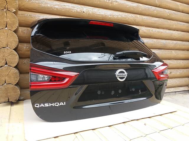 Крышка багажника в сборе БЕЗ ФОНАРЕЙ Nissan Qashqai / Rogue Sport 2013-2019 (КАМЕРА Запчасть ПОД ПРИБОР) 180521