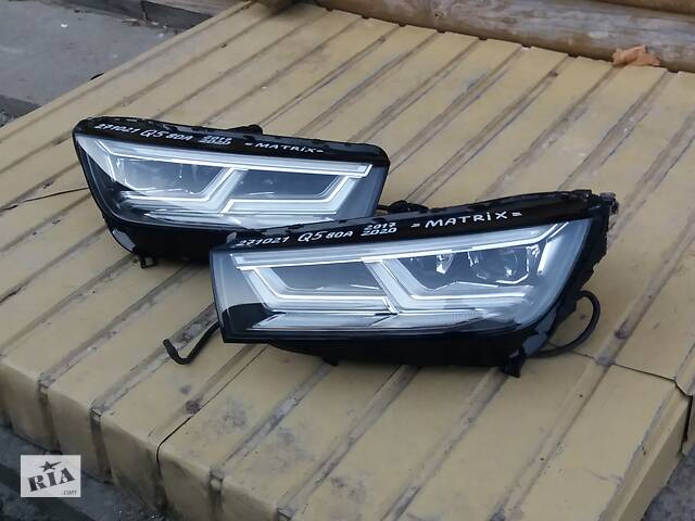 Фара LED Повний Світлодіод MATRIX 80A941035 , 80A941036 Audi Q5 2017-2019 (ЦІНА за 1шт Гарантія ) 260920